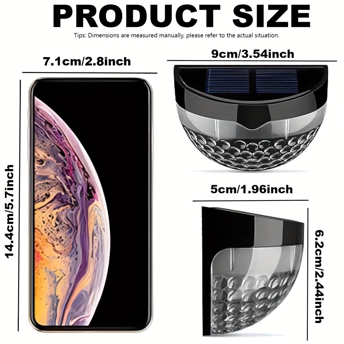 SolarGlow Fence Light – Waterdichte Buitenverlichting