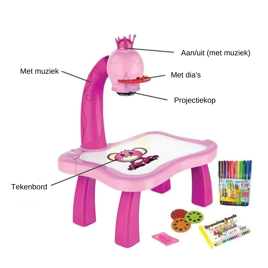 ArtMaster Projector Board – Creatief Tekenbord voor Kinderen