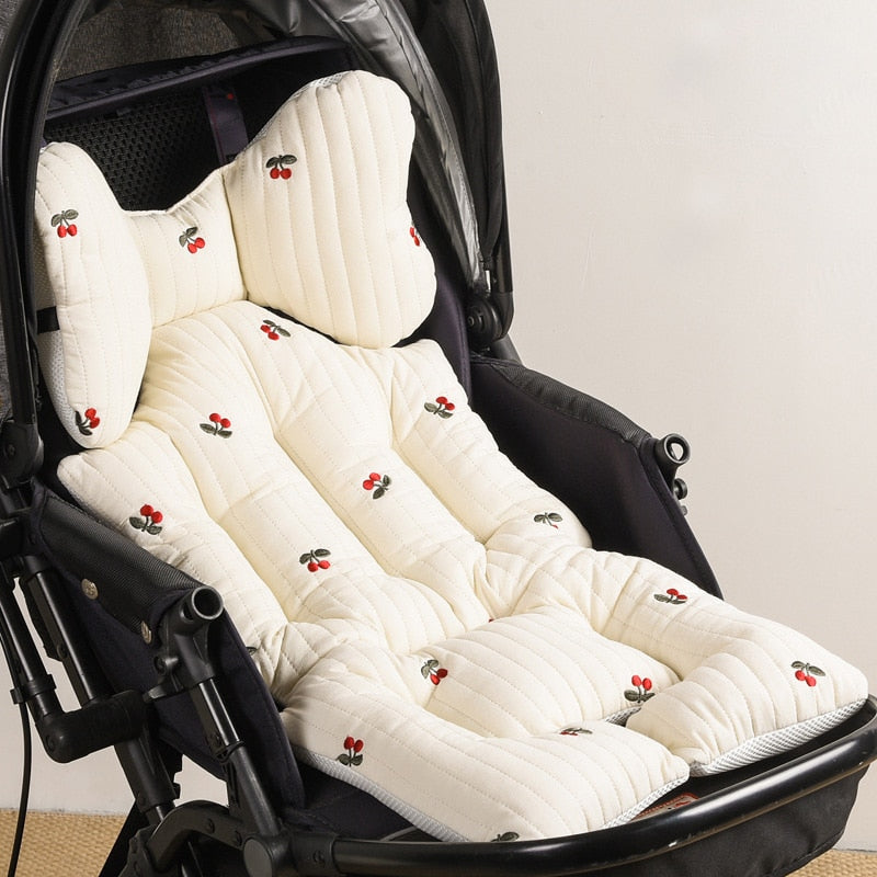 SnuggleRide - Comfortabel Kinderwagen Kussen met Stijlvolle Prints