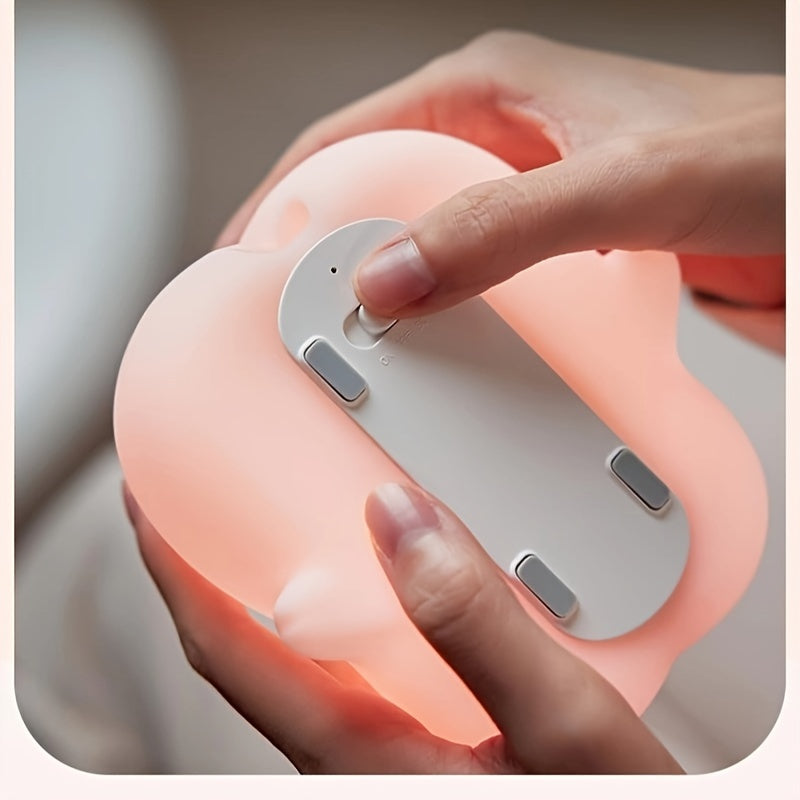 PiggyGlow – Schattige Roze LED Nachtlamp voor Kids