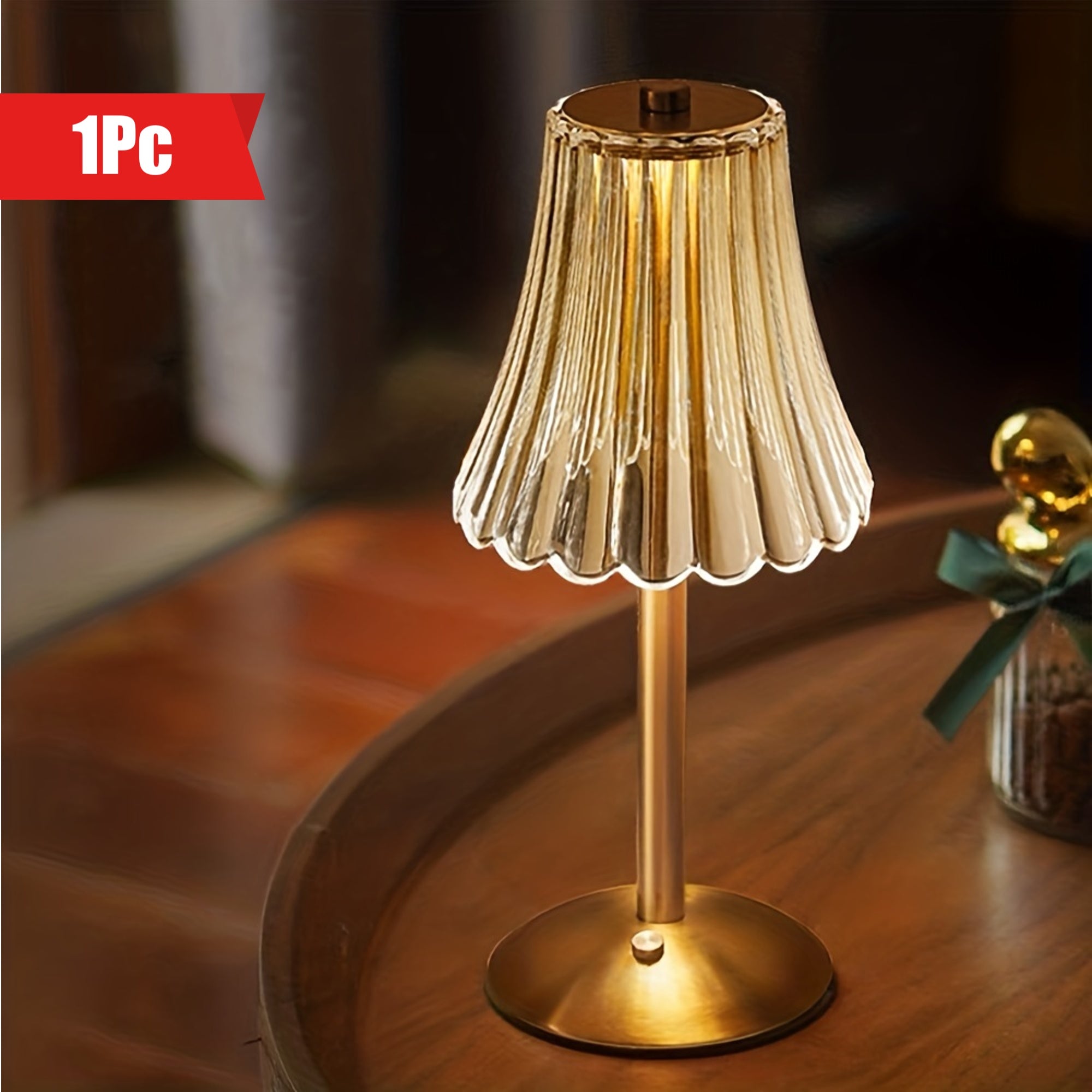 Crystaluxe Lamp - LED Kristallen Tafellamp met Touchfunctie