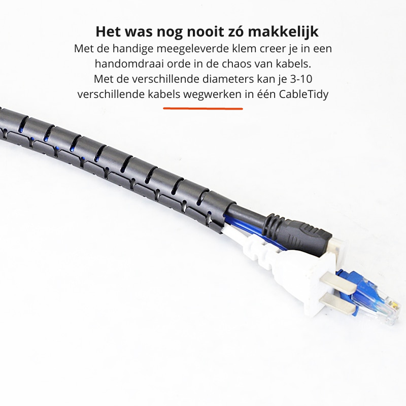 CableTidy – Oplossing voor Kabels en Rommel