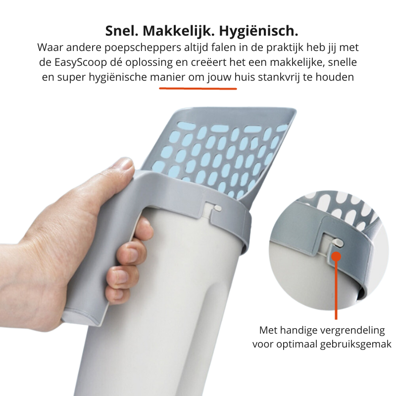 EasyScoop - Hygiënische Kattenbak zonder Geurtjes