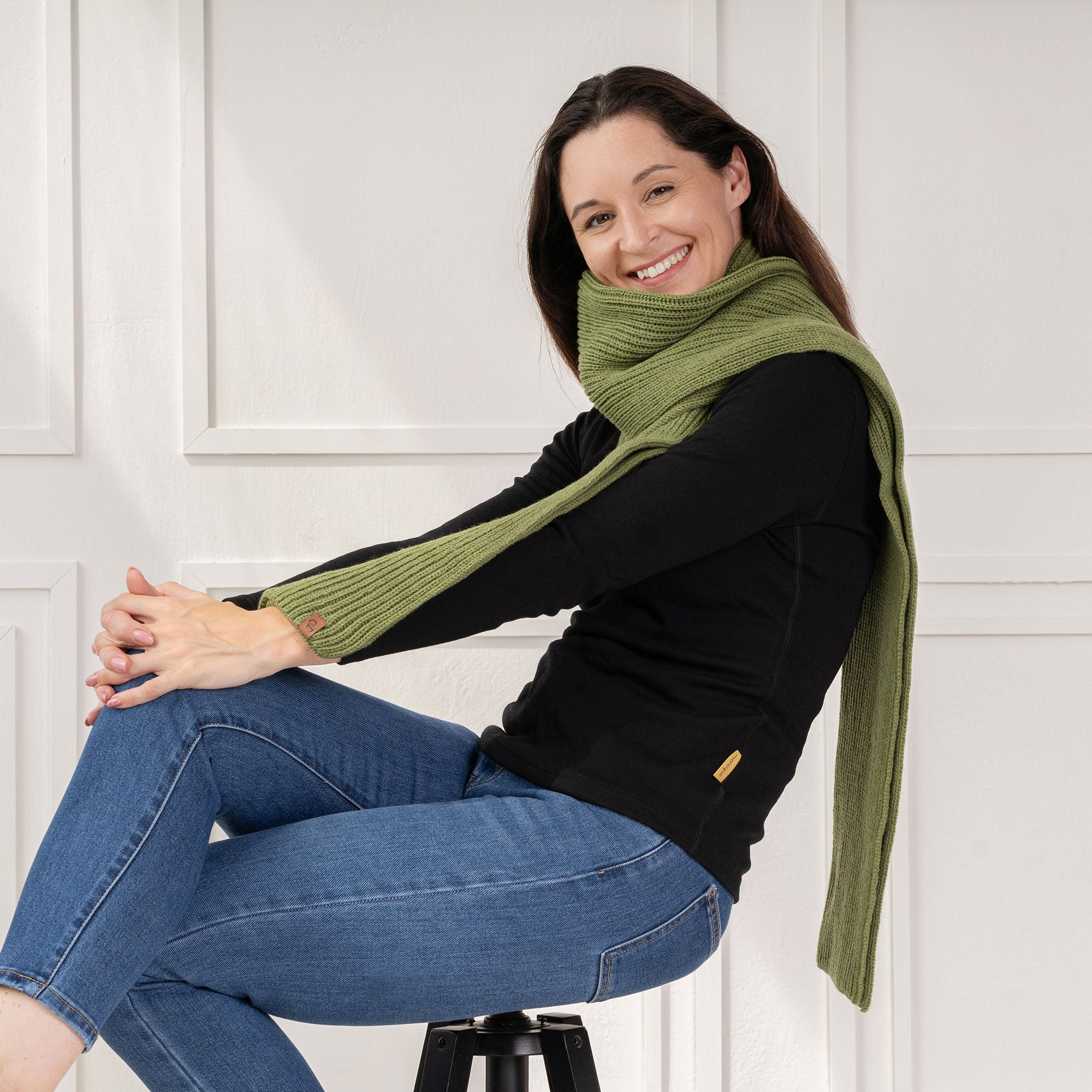 SoftMerino Scarf – Luxe Wollen Sjaal voor Dames