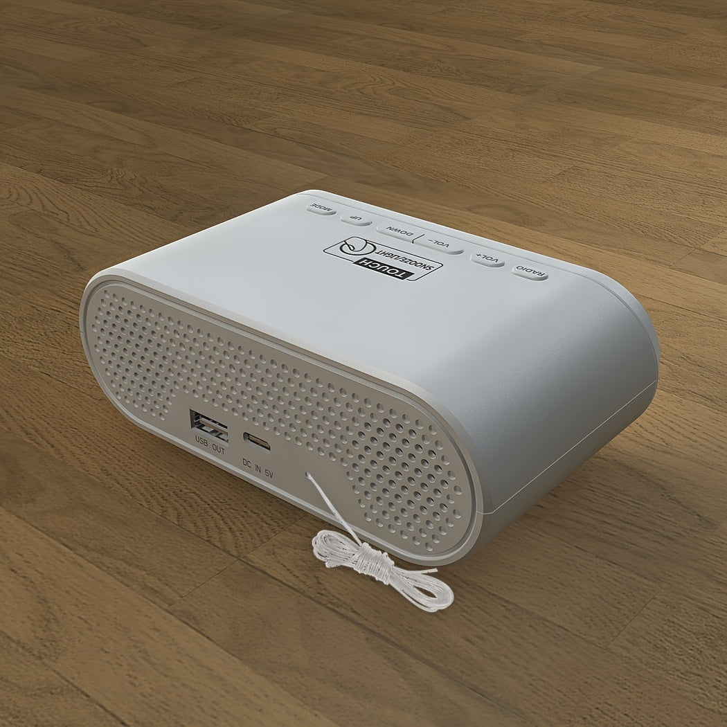TimeGlow Wekker – LED Digitale Radio met Snooze