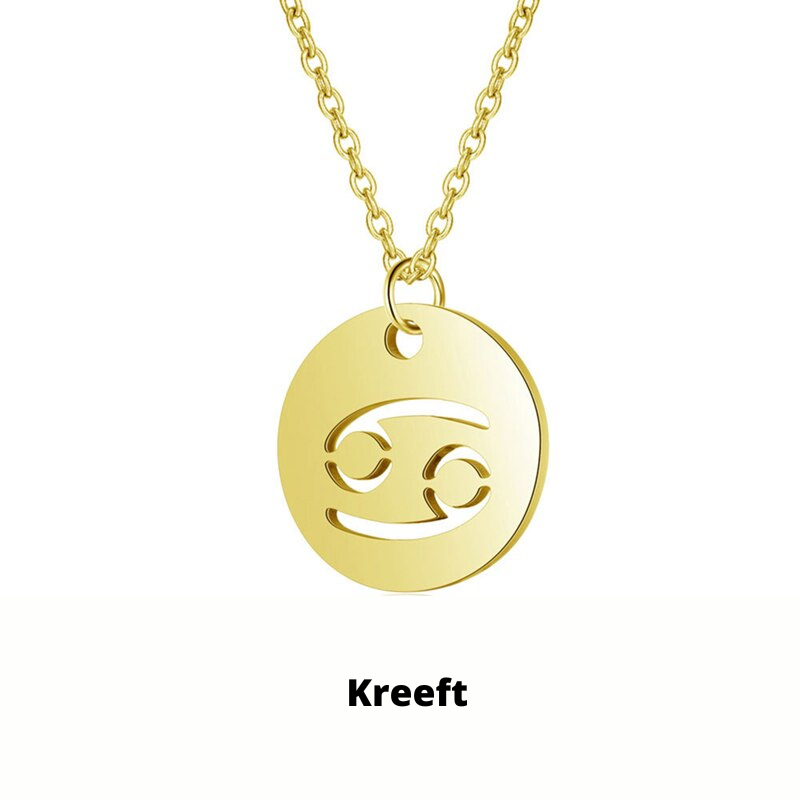 Zodiac Necklace | Duurzaam RVS, Blijft Stralend!
