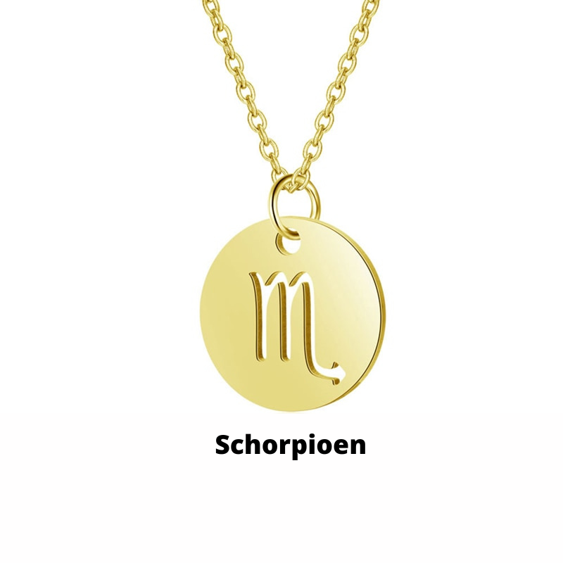 Zodiac Necklace | Duurzaam RVS, Blijft Stralend!