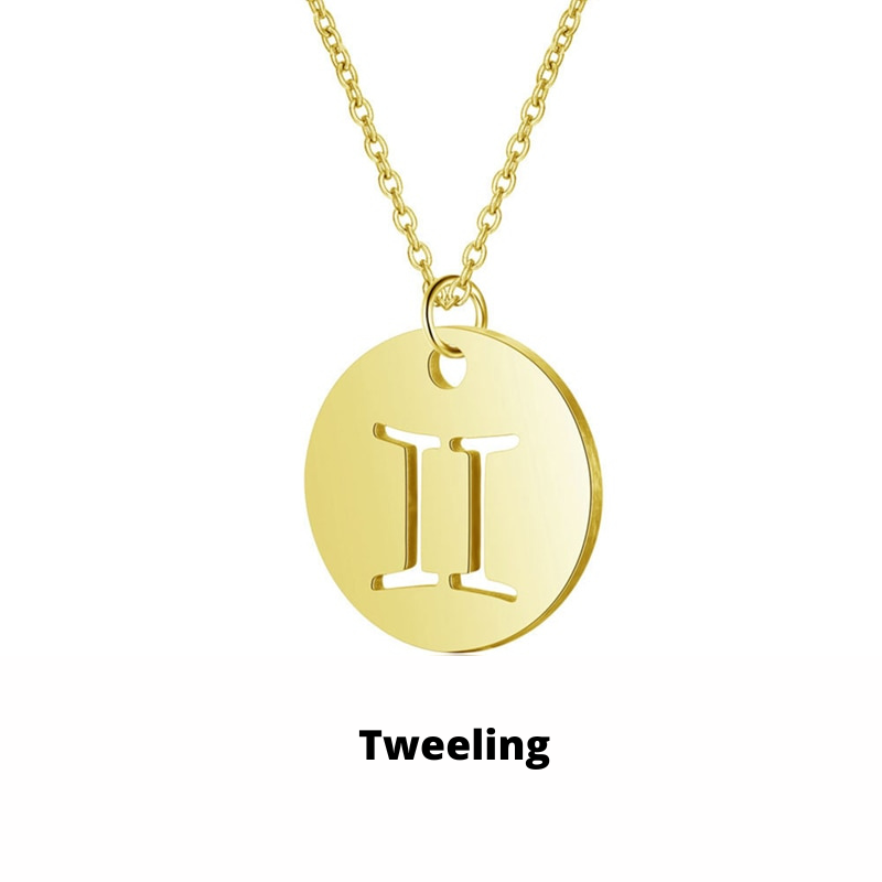 Zodiac Necklace | Duurzaam RVS, Blijft Stralend!