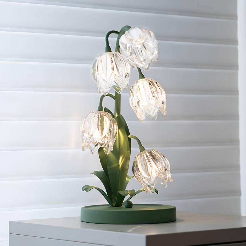 BellBloom - Stijlvolle LED Tafellamp in Bloemenvorm