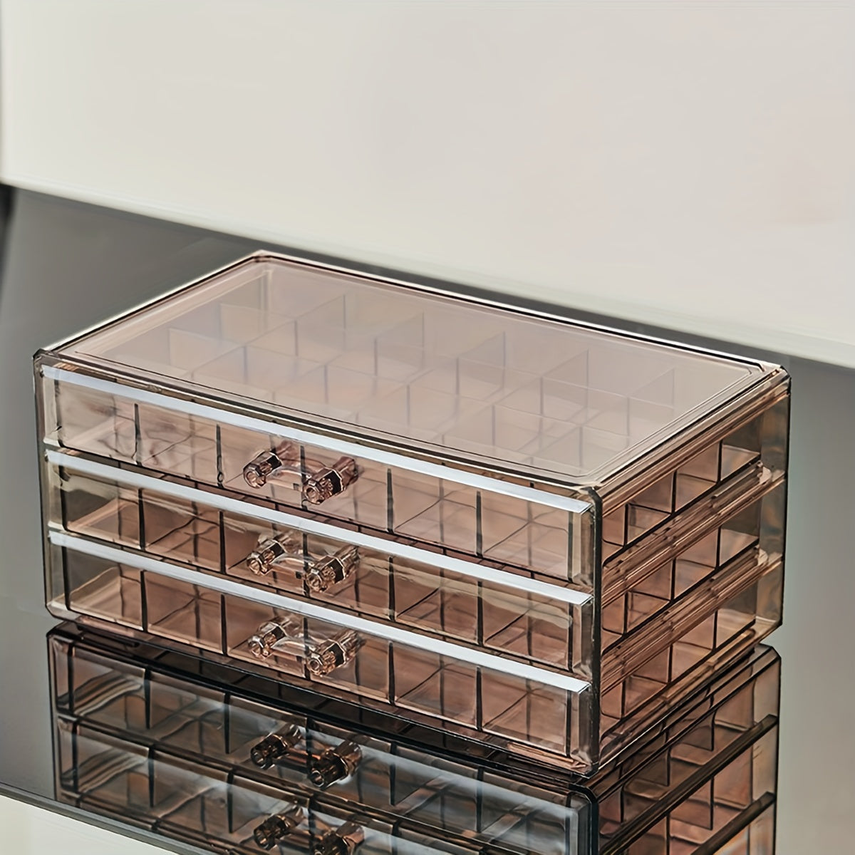 EleganceBox - Luxe Sieraden Organizer met 72 Vakken