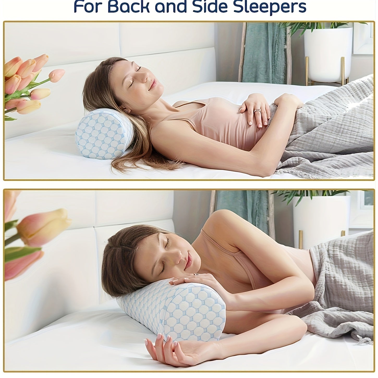 SleepAlign Pillow – Koelende Geheugenschuim Nekrol