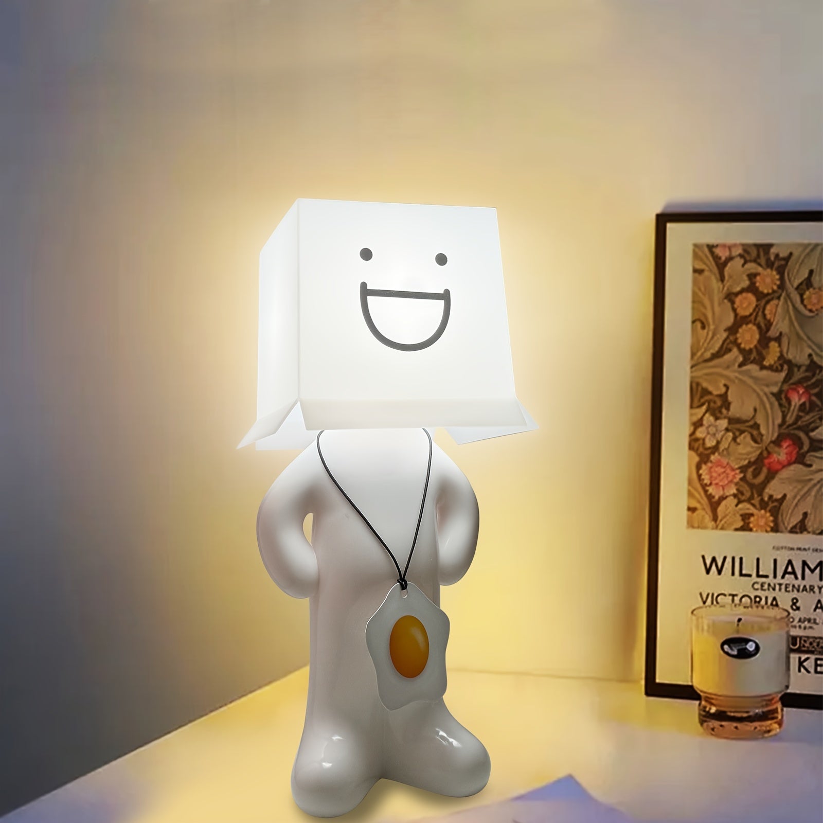 FunGlow Lamp - Unieke LED Tafellamp voor Slaapkamer