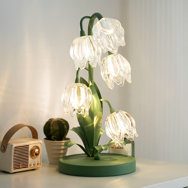 BellBloom - Stijlvolle LED Tafellamp in Bloemenvorm