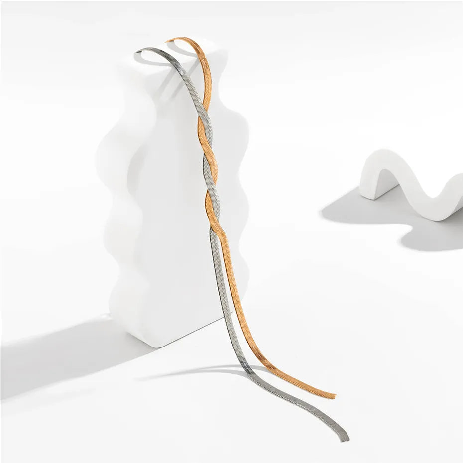 FlexiChain Necklace – Verstelbare Elegante Stijl