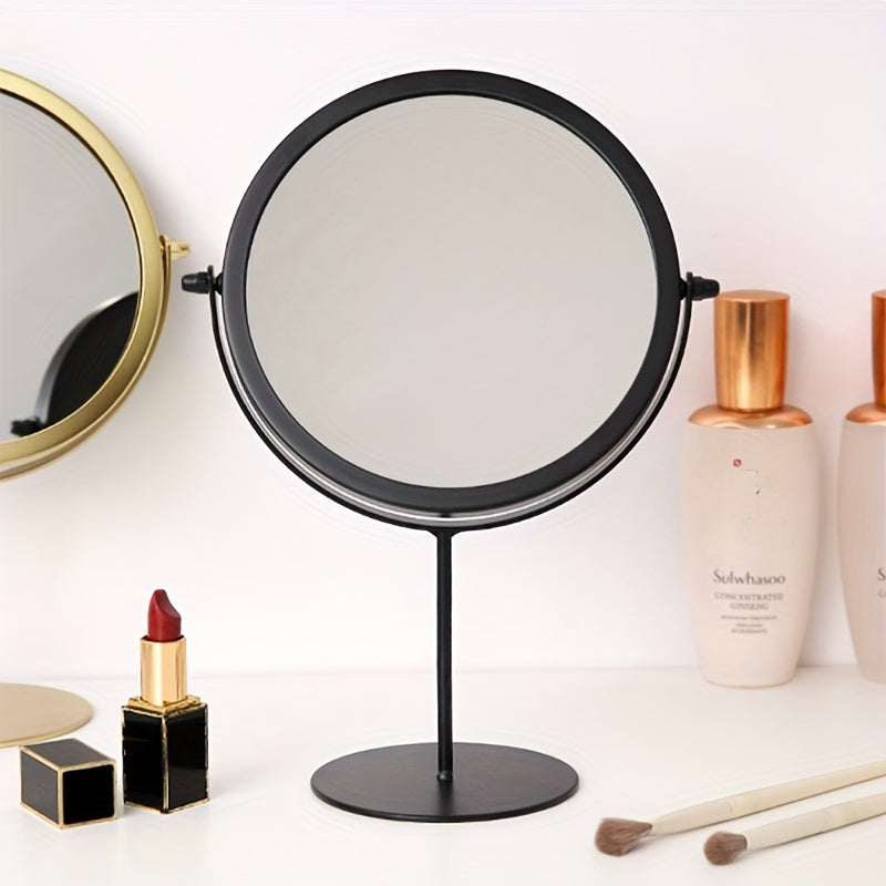 VintageGlow – Verstelbare Make-up Spiegel met IJzeren Frame