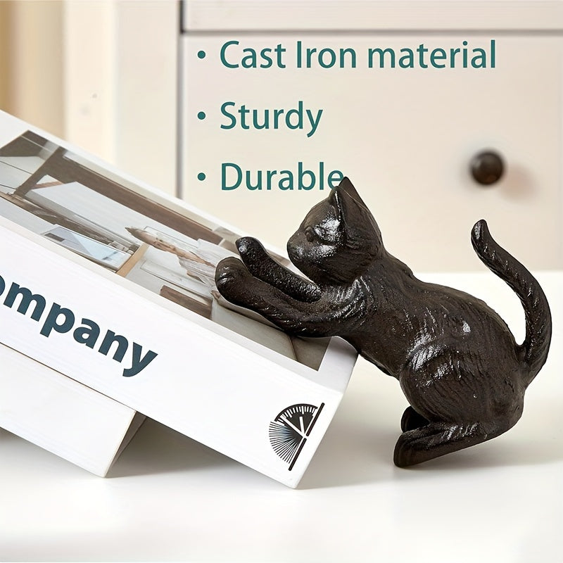 IronVintage – Tijdloze Gietijzeren Boekenstoppen met Klassieke Look