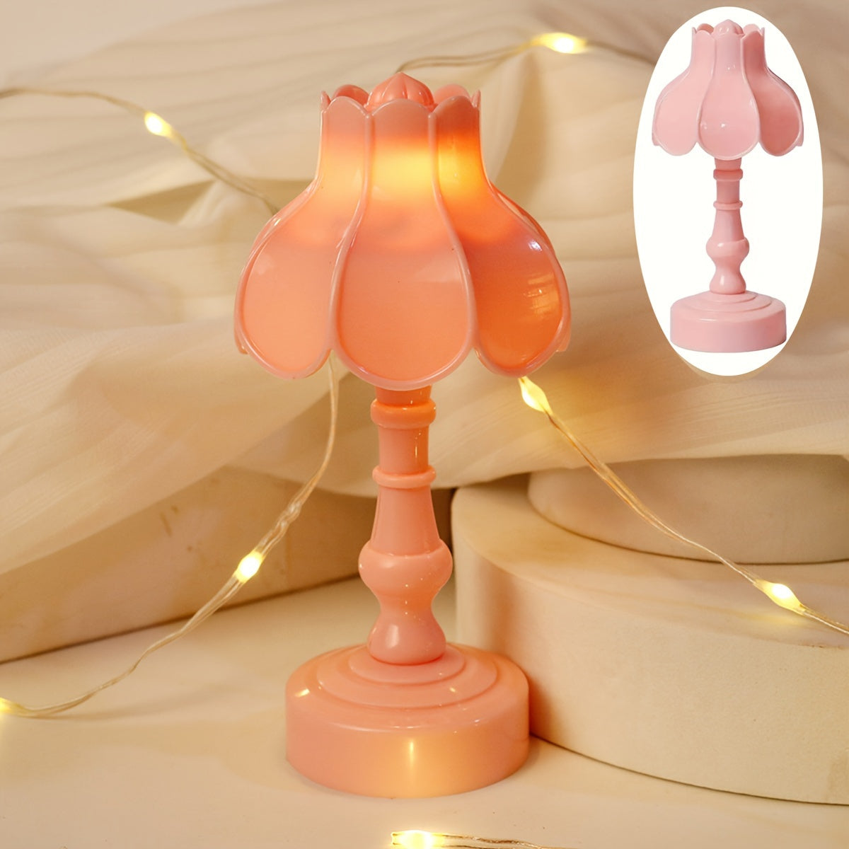 StarBloom Lamp – Bloemvormige Mini Bureaulamp