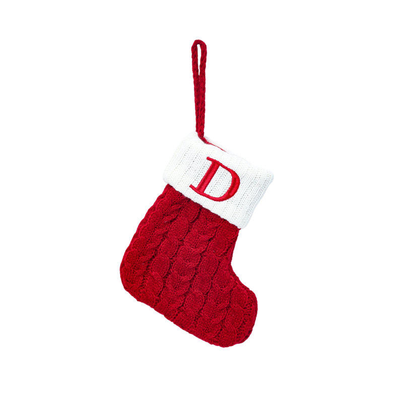 Snowflake Kerst Sokken - Feestelijke Gebreide Kerst Decoraties