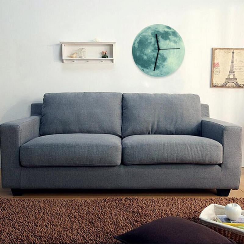 MoonLight - Verlichte Design Klok voor Sfeervolle Avonden