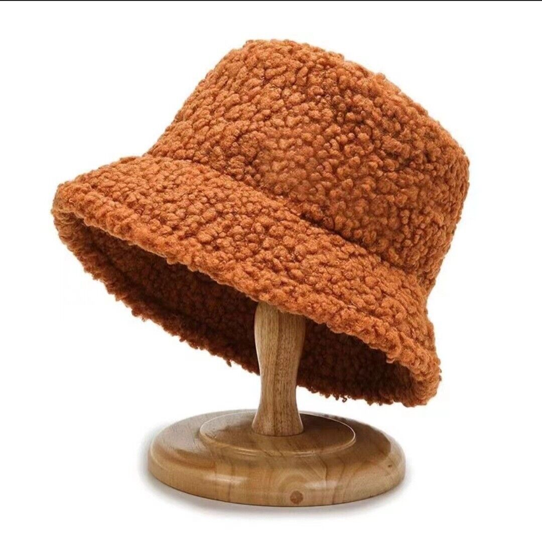 CozySheep Hat - Warme Teddy Bucket voor Winterdagen