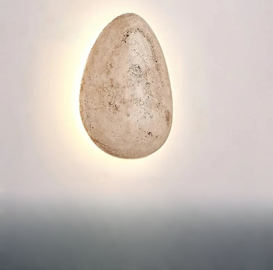 ZenGlow Wall Lamp - Wabi-Sabi Minimalisme voor Je Muur