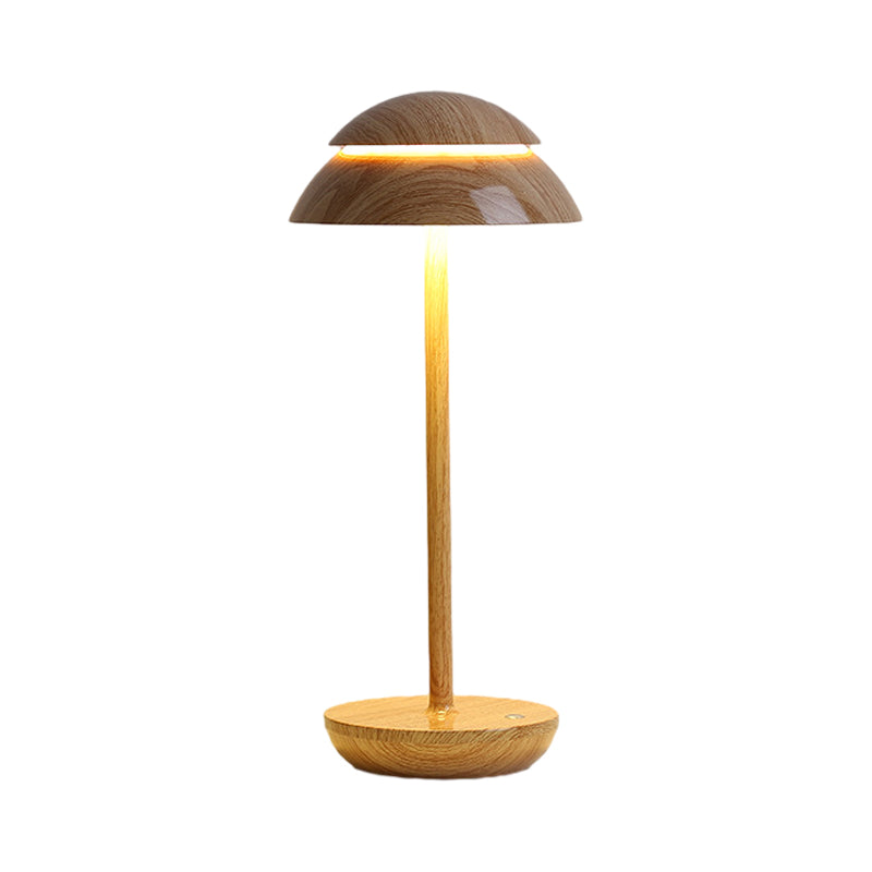 Aurelia Noire - Oplaadbare Draadloze Tafellamp met Ingebouwde LED-verlichting en Batterij
