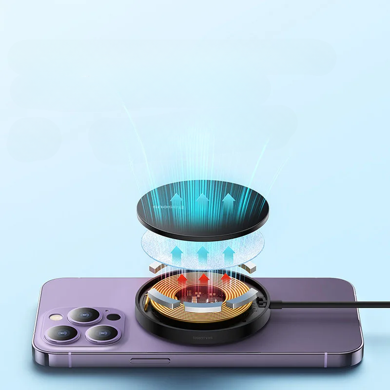 MagnetCharge – 15W Draadloze Oplader voor iPhone