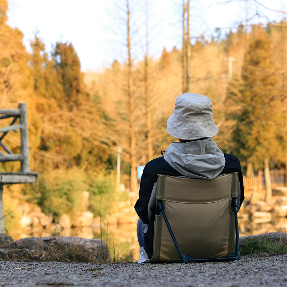 EasyFold Chair – Compacte Opvouwbare Campingstoel voor Buitenavonturen