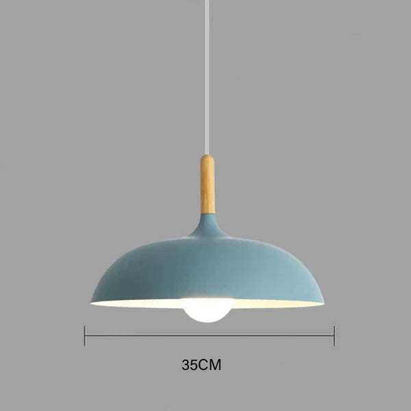 ScandiLuxe Ceiling Light - Scandinavisch Eiken Houtdesign