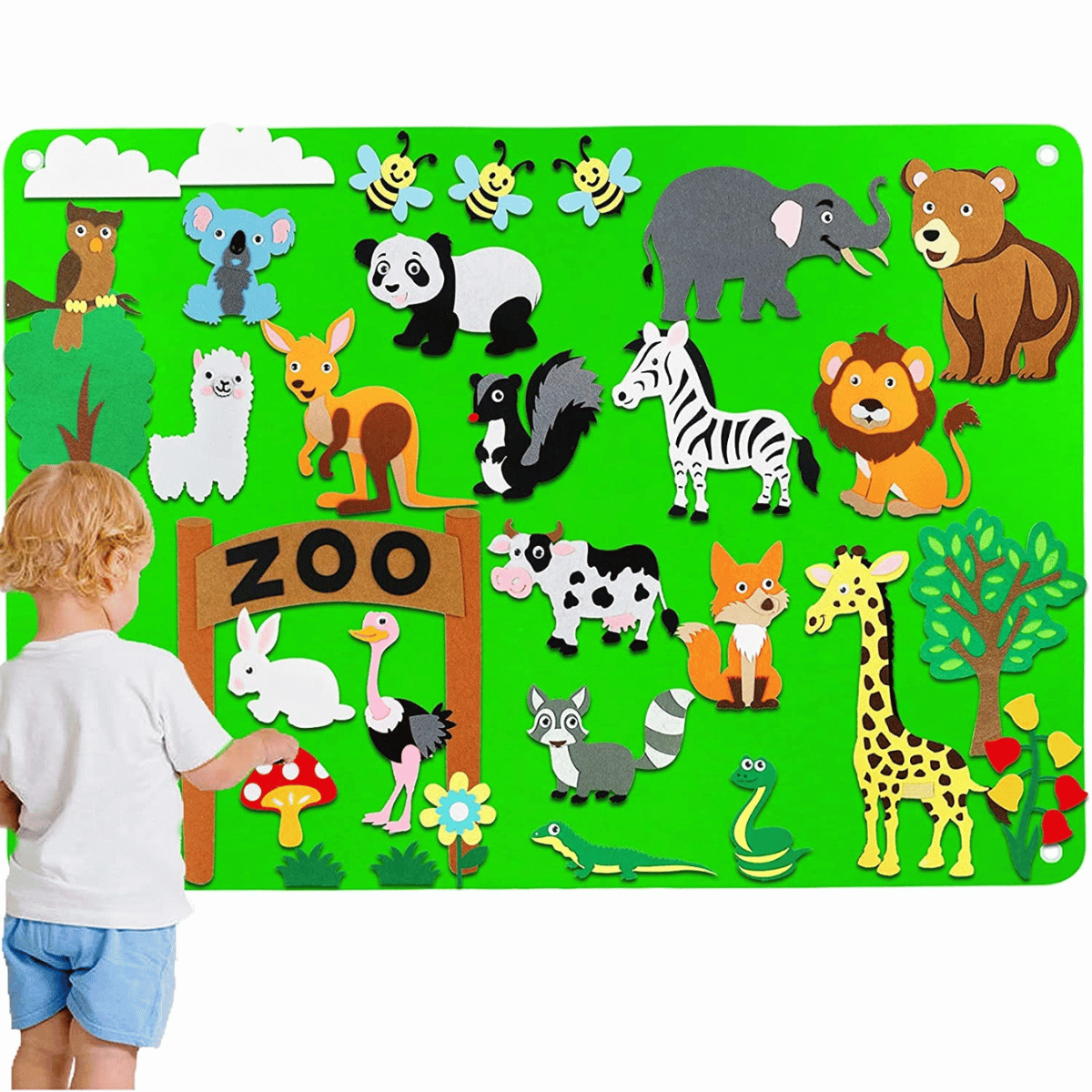StoryCraft Felt Board – Creatief Leerbord voor Kinderen