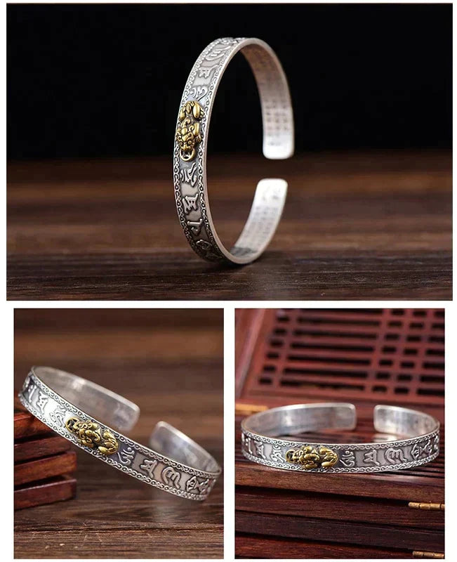 Verleidelijk Zilveren Pixiu Armband voor Rijkdom | Ontdek de Magie van de Chinese Mythologie