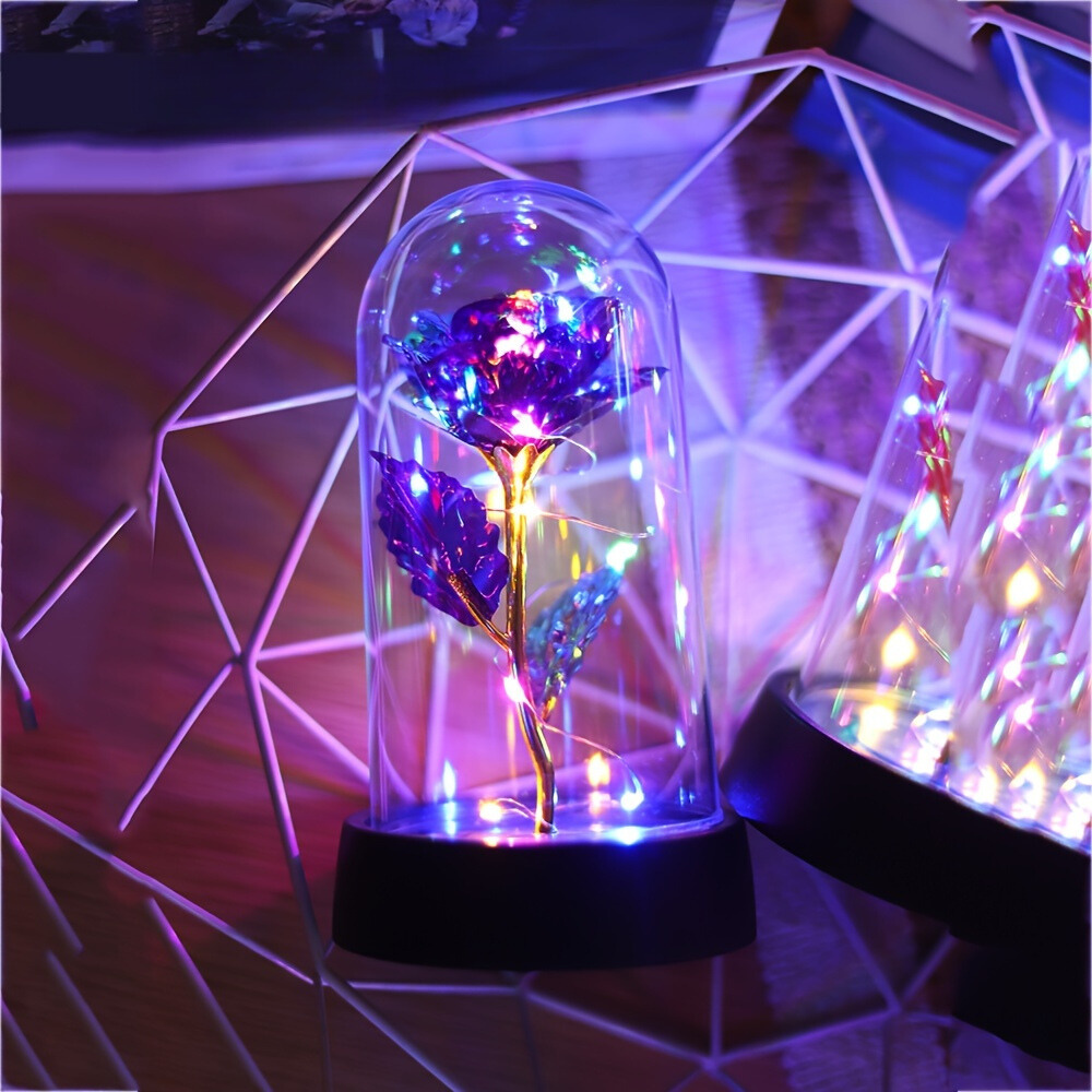 GoldenRose – Luxe Rozenlamp voor Interieurdecoratie