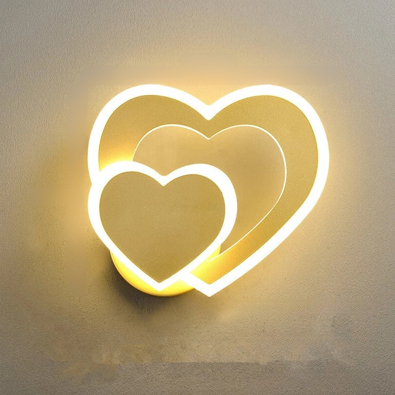 HeartGlow Wall Lamp - Moderne LED Verlichting