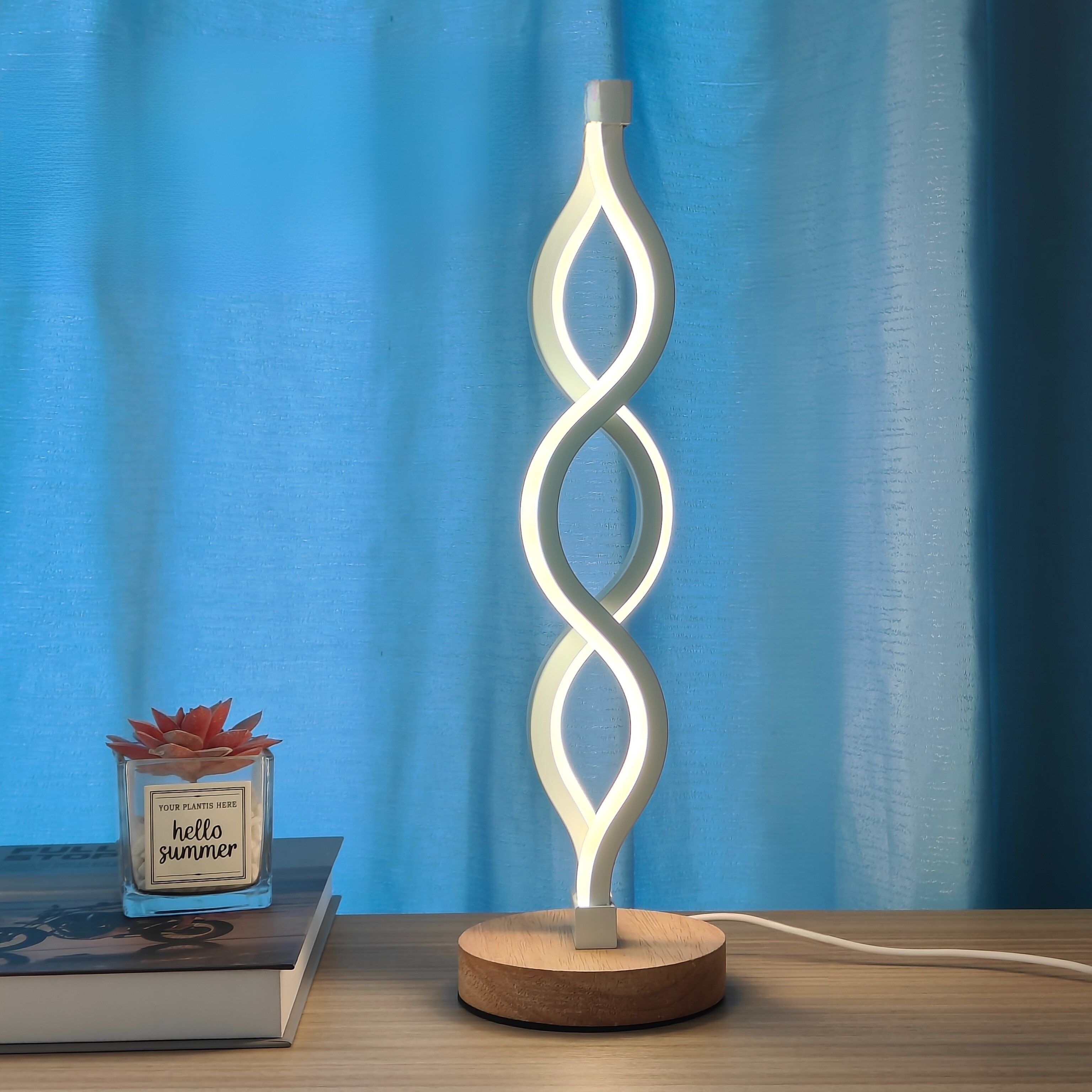 SeaWave Desk Lamp – Moderne Aluminium LED Verlichting