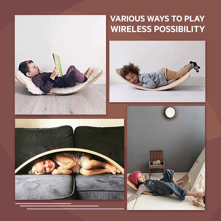 AdventureBoard – Multifunctioneel Evenwichtsbord voor Creatief Spel