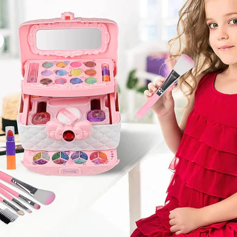 LittleGlam Set - Wasbare Make-up voor Kinderen