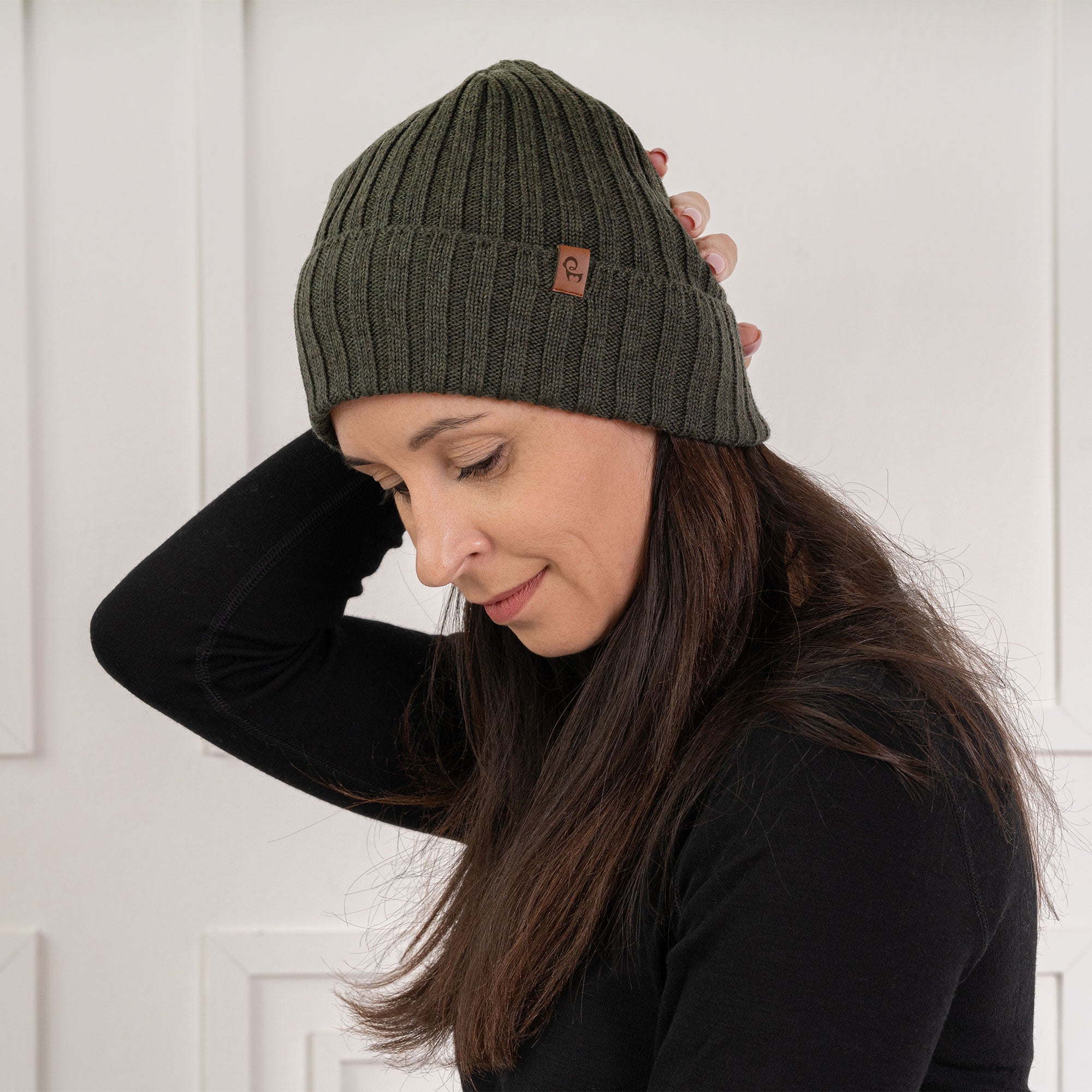 CozyMerino Beanie - Luxe Merinowol Muts voor Dames