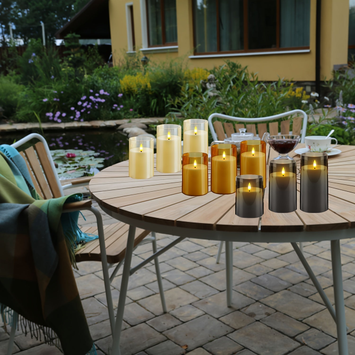 FlamelessGlow - Magische LED Kaarsen Set met Afstandsbediening