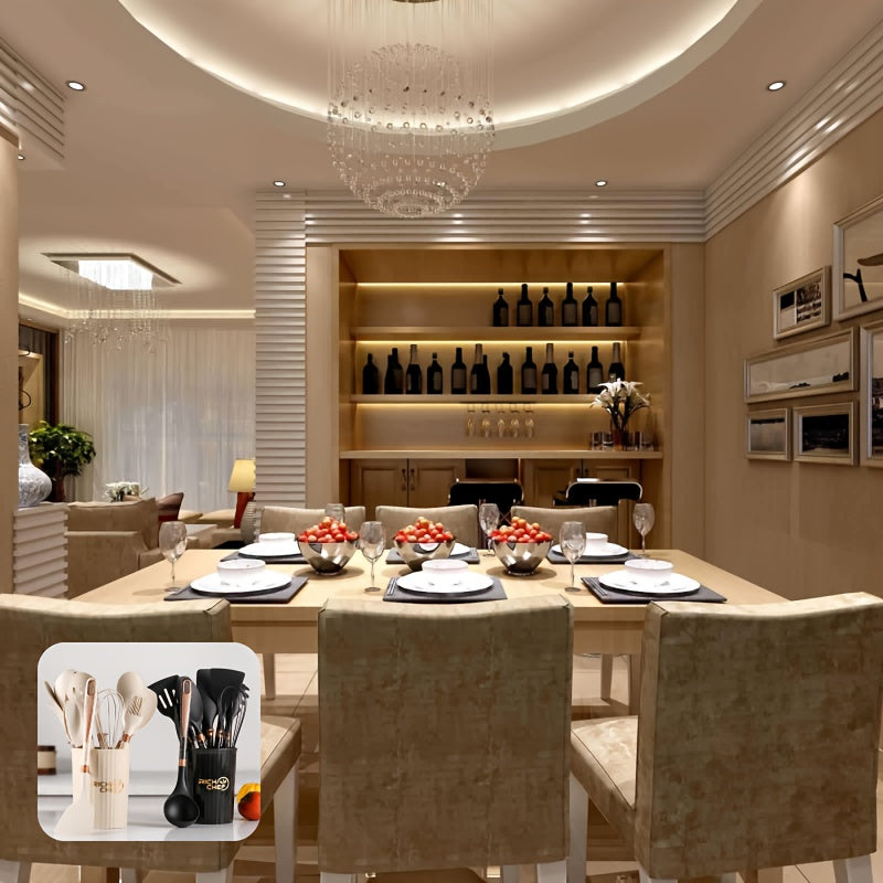 Premium Cooking - Kookplezier met de Elegante Siliconen Keukengerei Set