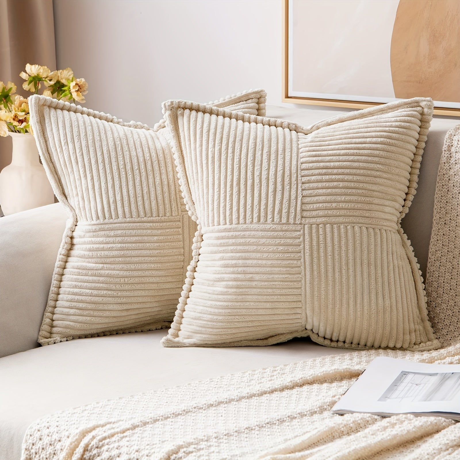 CozyNest Pillow Cover - Elegante Kussenhoes voor Sofa en Slaapkamer