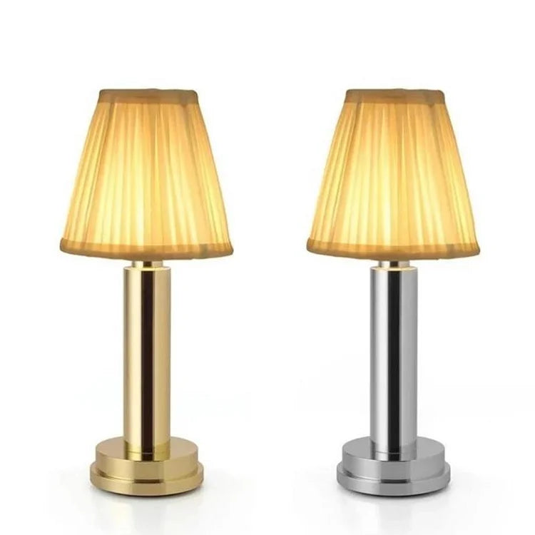 LuxeSilk Wireless Table Lamp - Elegant Draadloze Tafellamp voor Sfeervolle Ruimtes