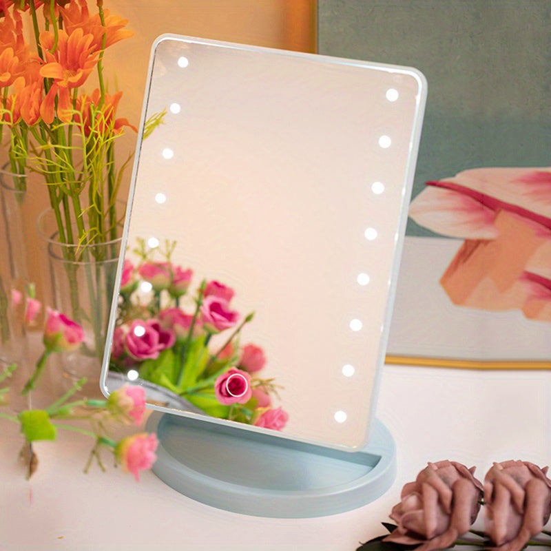 GlowMirror – Draagbare Make-up Spiegel met LED Verlichting