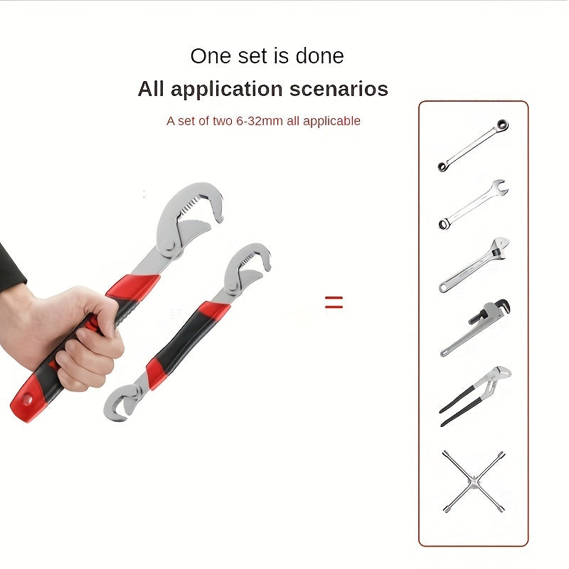 Universele Driehoekige Tandmoersleutel - 1+1 GRATIS