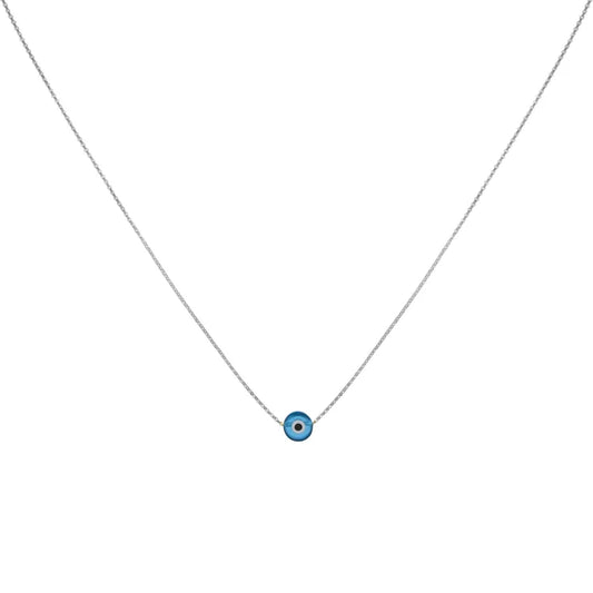 Shiny Nazar Necklace - Amira Collection