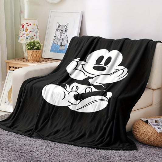 MickeyDream – Speelse Fleece Deken voor Comfort