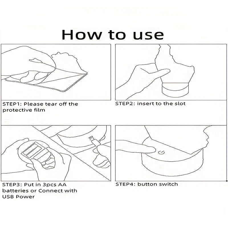 CosmicGlow Lamp - 3D Sfeerverlichting met Kleuren