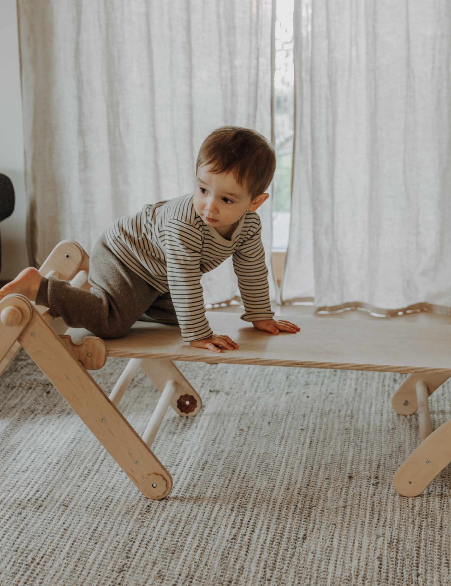 SlideClimber Board - Multifunctionele Rutsch- en Klimwand 100 cm