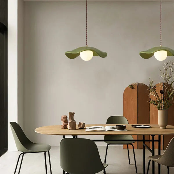 Lotusbladeren Hanglamp - Breng Natuurlijke Elegantie in je Eetruimte