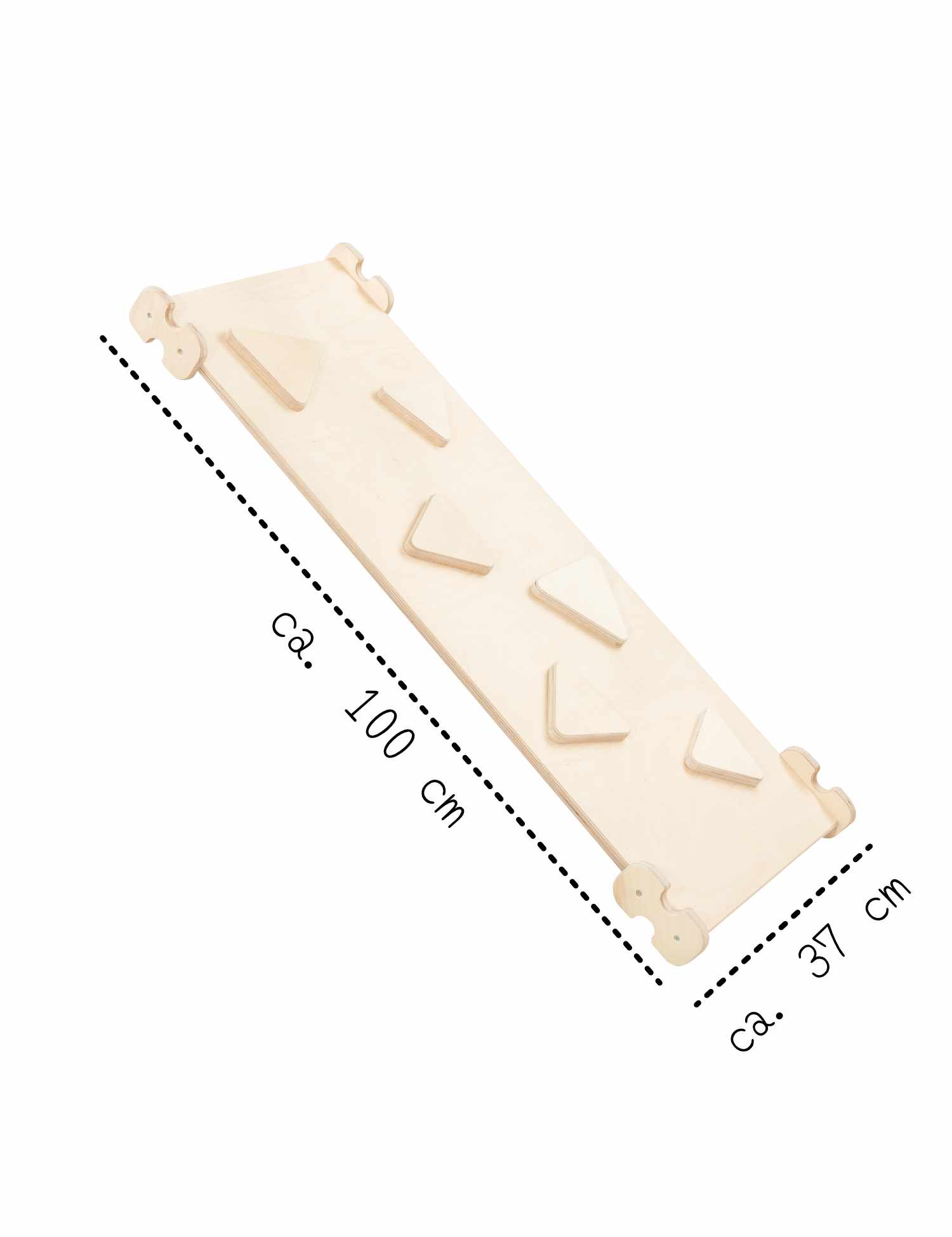 SlideClimber Board - Multifunctionele Rutsch- en Klimwand 100 cm
