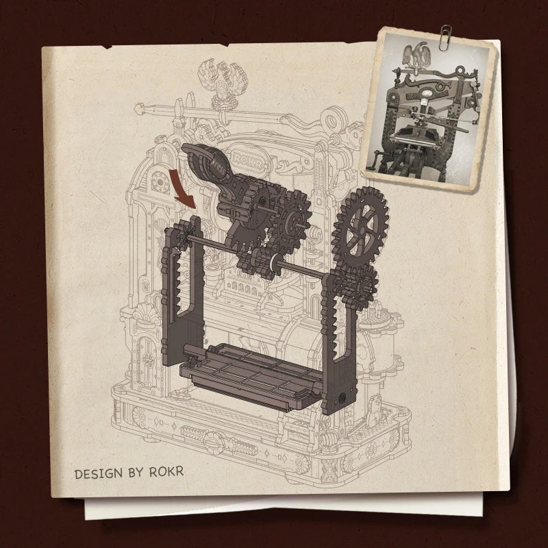 PressMaster 3D Puzzel – Historische DIY Beleving